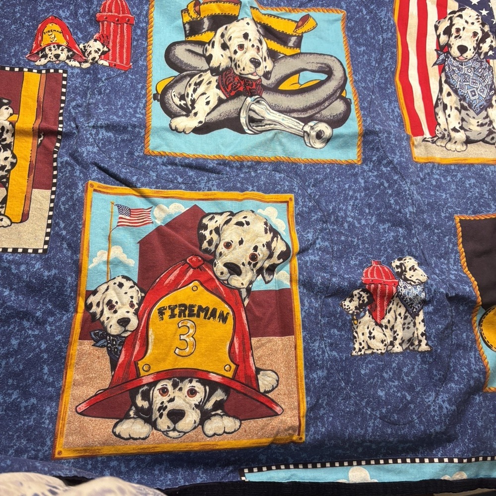 Handmade Dalmatian Puppy Lap Blanket